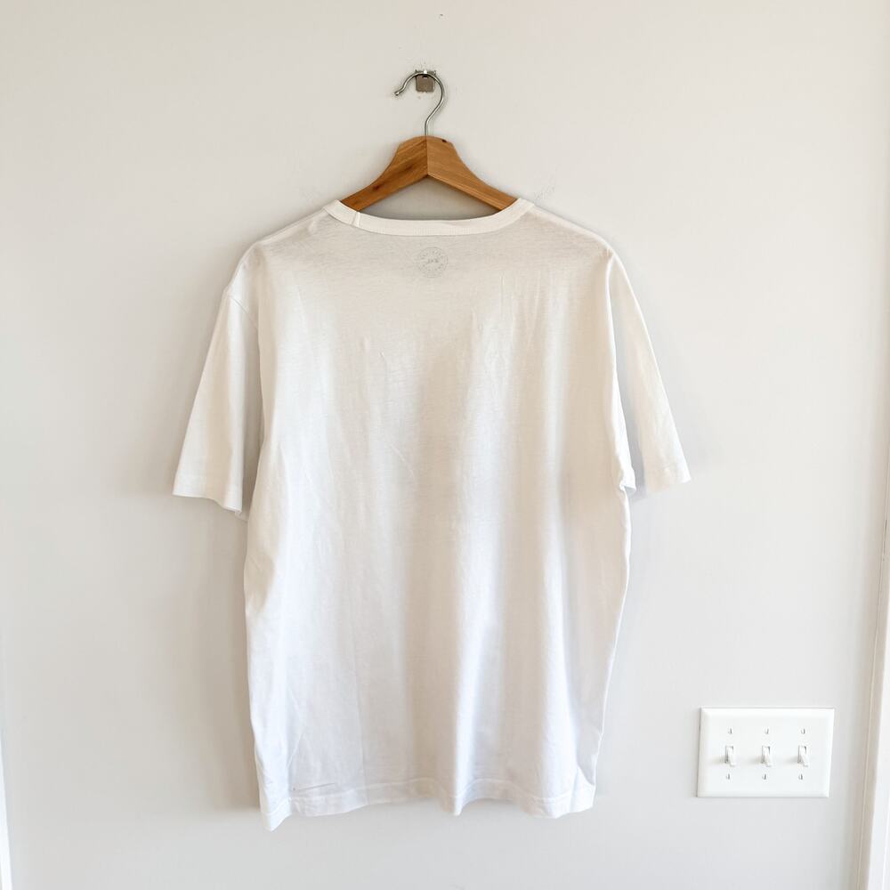 Belstaff Coteland 2.0 Logo Print Crew Neck Short Sleeve T-Shirt White 2XL - Picture 2 of 6